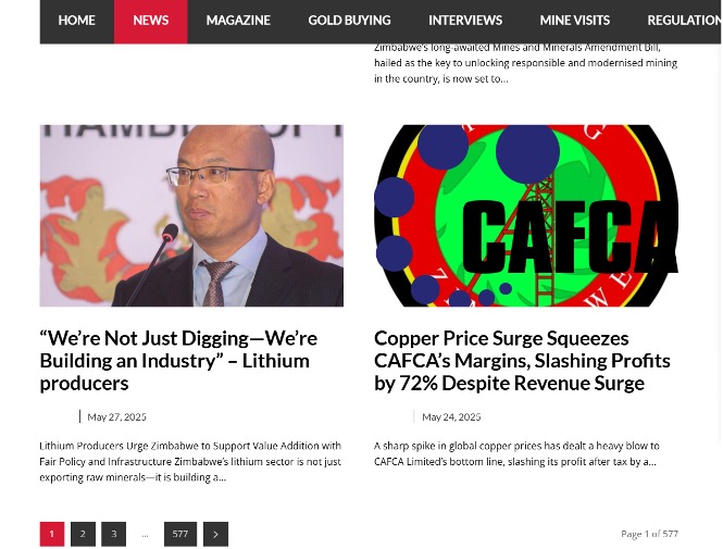 中礦資源比基塔礦業(yè)總經(jīng)理宮學(xué)東受邀參加 2025年津巴布韋礦業(yè)商會年度礦業(yè)會議